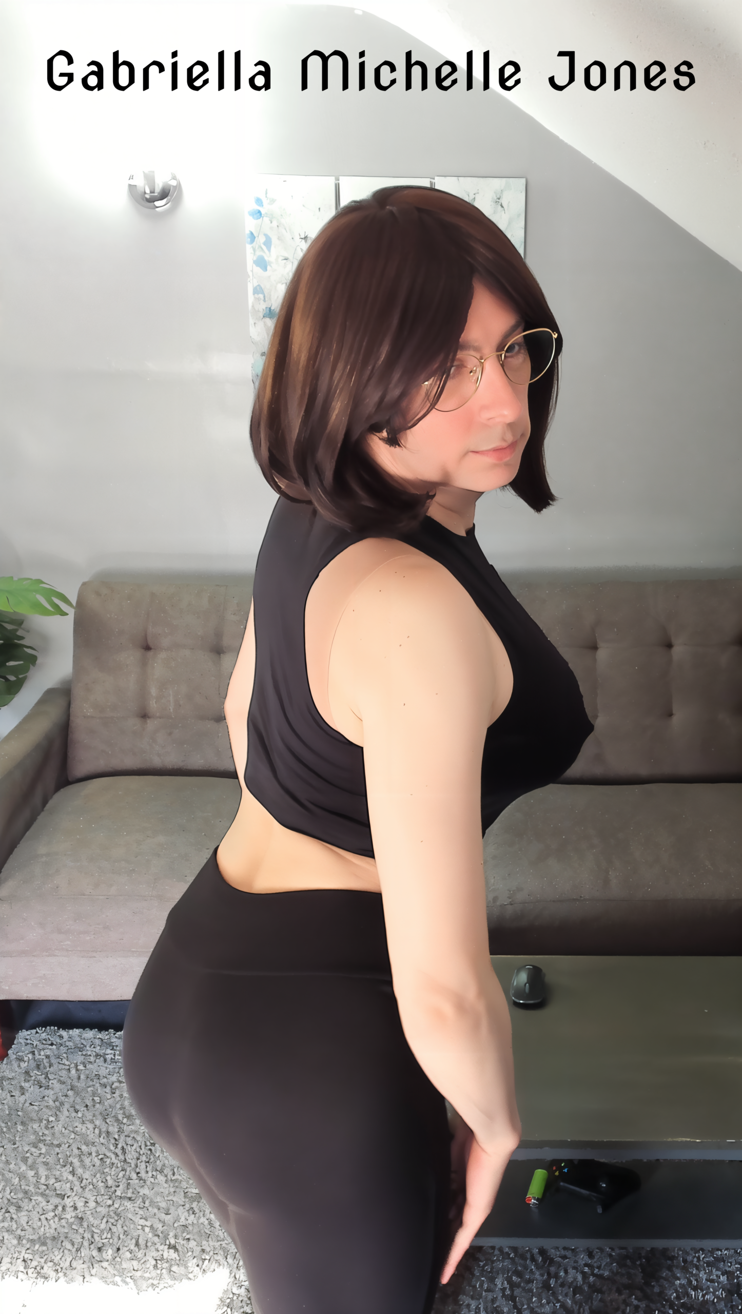 black yoga set