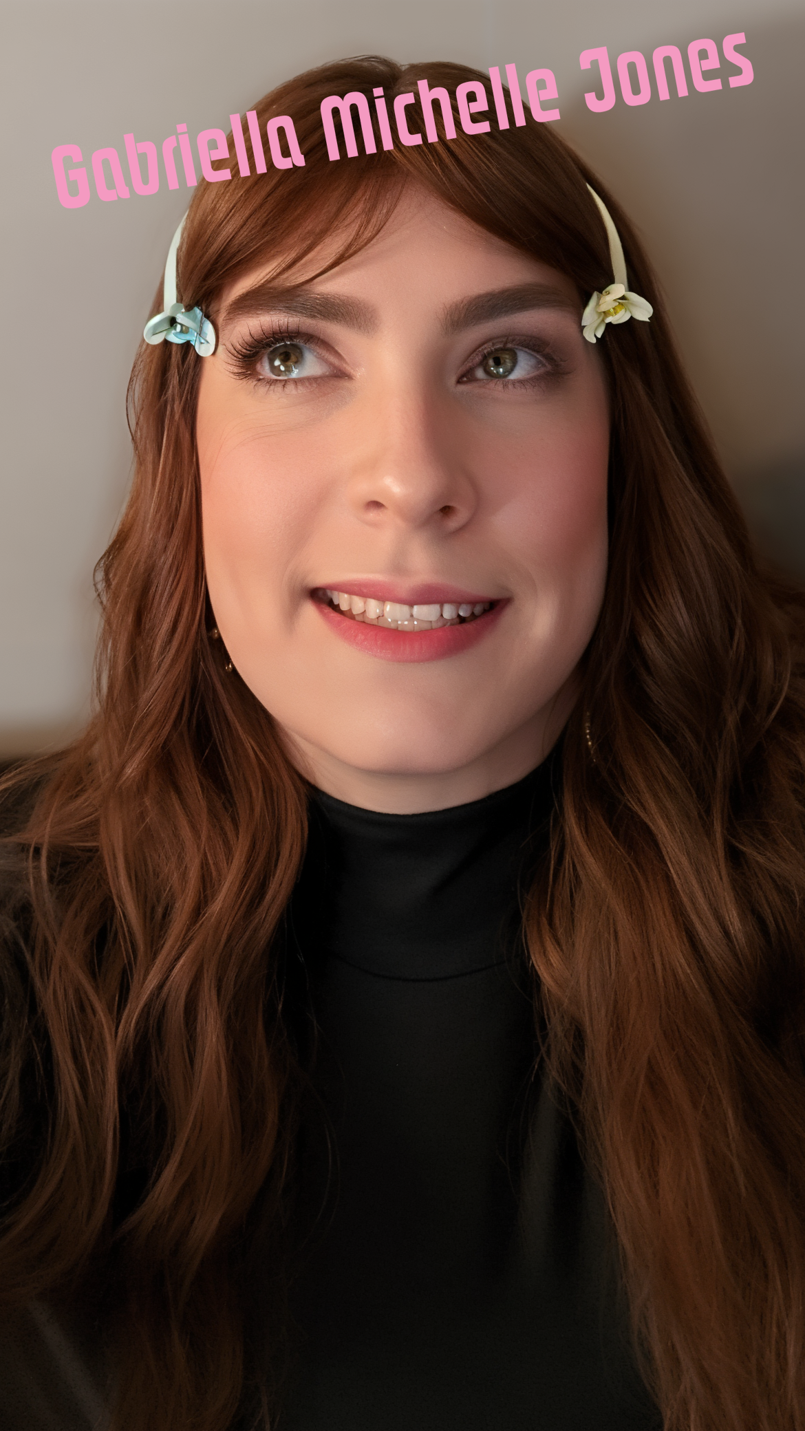 023) Redhead Black Tight Crop Top